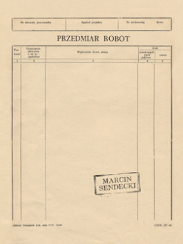 Przedmiar robót