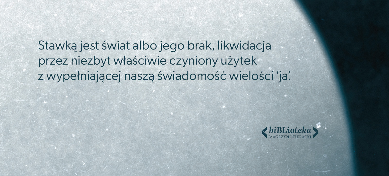 Nie takie „ja”, (o) którym myślicie (tylko notatki)